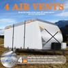 AIBILEY RV Cover 24-27FT Travel Trailer and Camper Covers,Durable Tearproof
