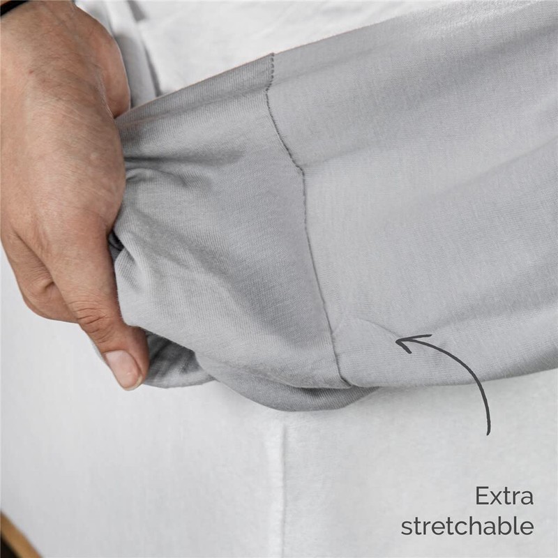 Walra Fitted Sheet 90 x 200 cm, 100% Cotton Fitted