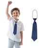 Vxcbad Plain Tie Children's Boys Tie for Weddings, Graduations and