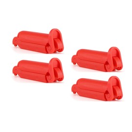 Msagkah Pack of 4 Baby Car Seat Safety Clips, 4 Pieces Car Seat Belt Clip Compatible with Pushchair & Baby Seat