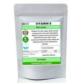Vitamin E 400IU Softgel/Capsules ()