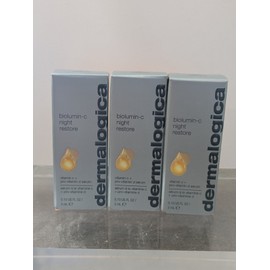 Dermalogica Biolumin-C Night Restore Travel Size - 0.10 fl oz/3 ml *NIB [3 Pack]