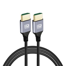 NFHK - Cable HDMI 2.1 ultra fino HDTV 8K 4K Hyper Super Flexible Slim Cable de alta velocidad tipo A macho a macho para computadora HDTV 300 cm