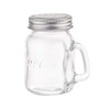Tablecraft Coca-Cola Mason S&P Shakers, Glass Jar with Metal Lid,