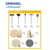 Dremel 684 Cleaning and Polishing Kit, Accessory Set with 20