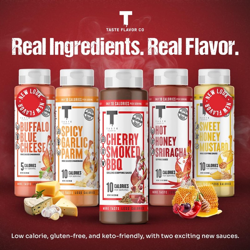 Taste Flavor Co. Grilling, Dipping Sauce and Marinade, Great Tasting,