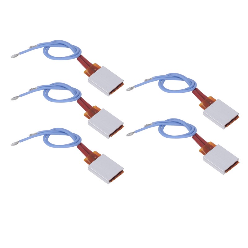 5pcs PTC Heating Element Automatic Constant Temp 110℃ Aluminum Shell
