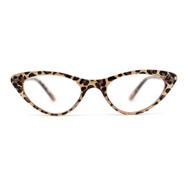 SA106 Classic Iconic Fashionable Cat Eye Snug Reading Glasses Tortoise +2.50