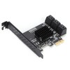 Hard Disk Expansion Card 6.0 Gbps PCIE to SATA 6G