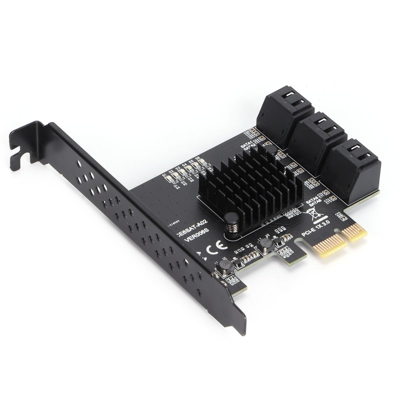 Hard Disk Expansion Card 6.0 Gbps PCIE to SATA 6G