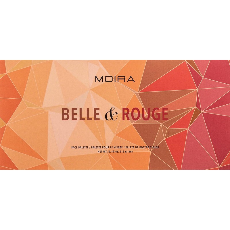 PALETA DE RUBOR BELLE & ROUGE MOIRA COSMETICS HCP004
