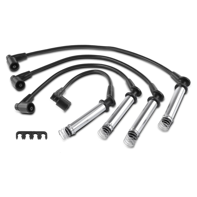 Frankberg 4x Ignition Cable Set Ignition Cable Compatible with Fiesta