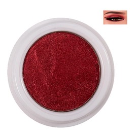 AKARY 12 Colors Glitter Eyeshadow, Mashed Potato Pearlescent Monochrome Eyeshadow Polarized Light Not Smudged Eye Shadow, Highly Pigmented Eye Makeup Cosmetics Gift for Women And Girls Eye Brightening Flash Powder (#02 Fuchsia)