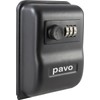 Pavo Premium Combination Safe Box-Wall Mounted-with Handy Key Hook Included-Black,