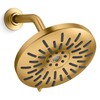 Bellerose 3-Spray Patterns 1.75 GPM 8 in. Wall Mount Fixed
