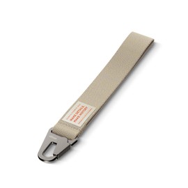 elago Wrist Lanyard for Keys, Wallets, Bags, Durable Carabiner Strap for Men and Women (Stone)