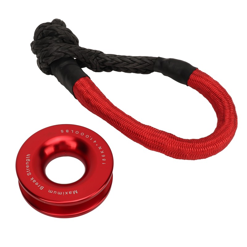 Rope Retention Pulley Rope Shackle Kit High Toughness for Off
