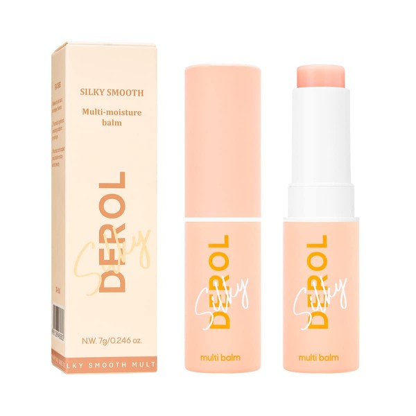 RILIMIOO Lightweight Face Balm, Hydrates Instantly Wrinkle Balm, Face Glow, Eye Balm, Moisturizing Multi Balm Stick to Hydrate and Smooth Dry Skin for Face,Lip & Eye, Facial Moisturizer Stick
