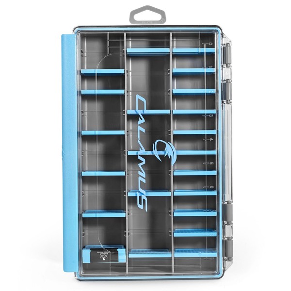 Calamus DryVault Waterproof Tackle Box, Sturdy 3600 Tackle Trays, Fishing