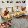 4 Pack Washable Chicken Nesting Pads for Laying Eggs， Nesting