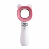GladGirl Cat Ear Handheld Fan - White and Pink