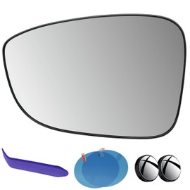 EAP Driver Side Mirror Glass Compatible with Honda Accord 2018-2025, Heated 76253TVAA01, 76253TVAA31, 7625330AA01, 7625330BA01, 7625330AA11, HO1324148, HO1324145