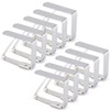 Amokee Tablecloth Clip, 10 Stainless Steel Tablecloth Clips, Table Cloth