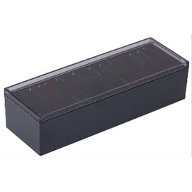 Kingjim 75 Business Card Organizer (with Japanese Dividers), black