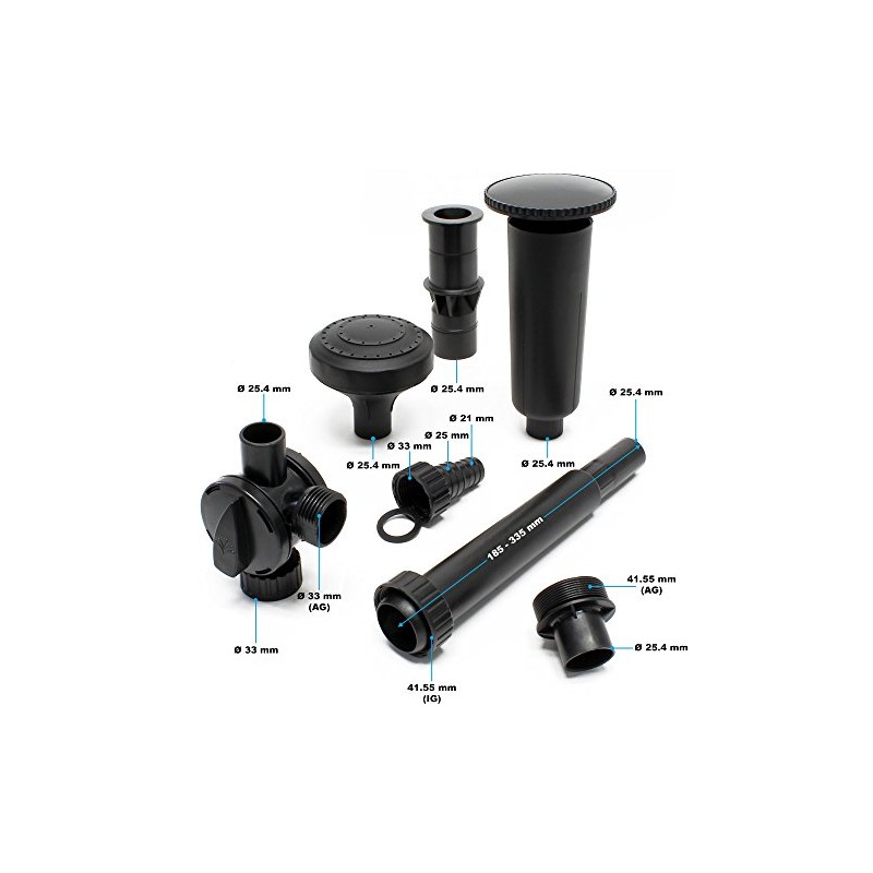 SunSun Fountain Attachment for JTP Series 1400R-4000R Replacement Part for