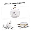 Gatuida 1pc Chic Marble Pattern Protective Headphone Case for Live