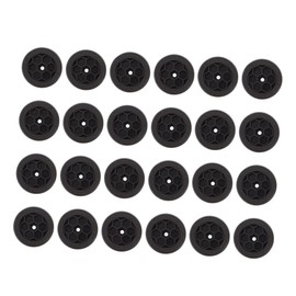 KOMBIUDA 24pcs Amplifier Isolation Feet Pads Shock Absorbing Chassis Base Pads Non Slip Durable for Audio Equipment Easy to Install No Damage to Floors