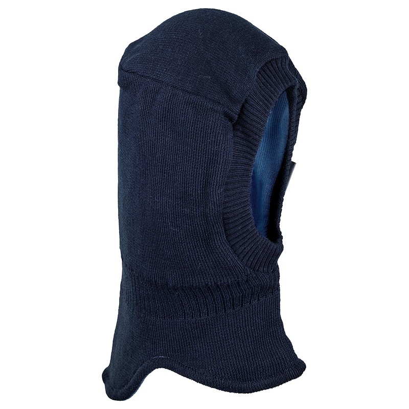 Sterntaler Reversible Cotton Knitted Scarf Hat - Knitted hat Blue