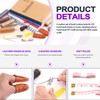 Swpeet 26Pcs Bookbinding Kits, Including Real Bone Folder Creaser, Paper