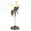 Veronese Design 10 5/8" Steampunk Hornet On Display Stand Resin