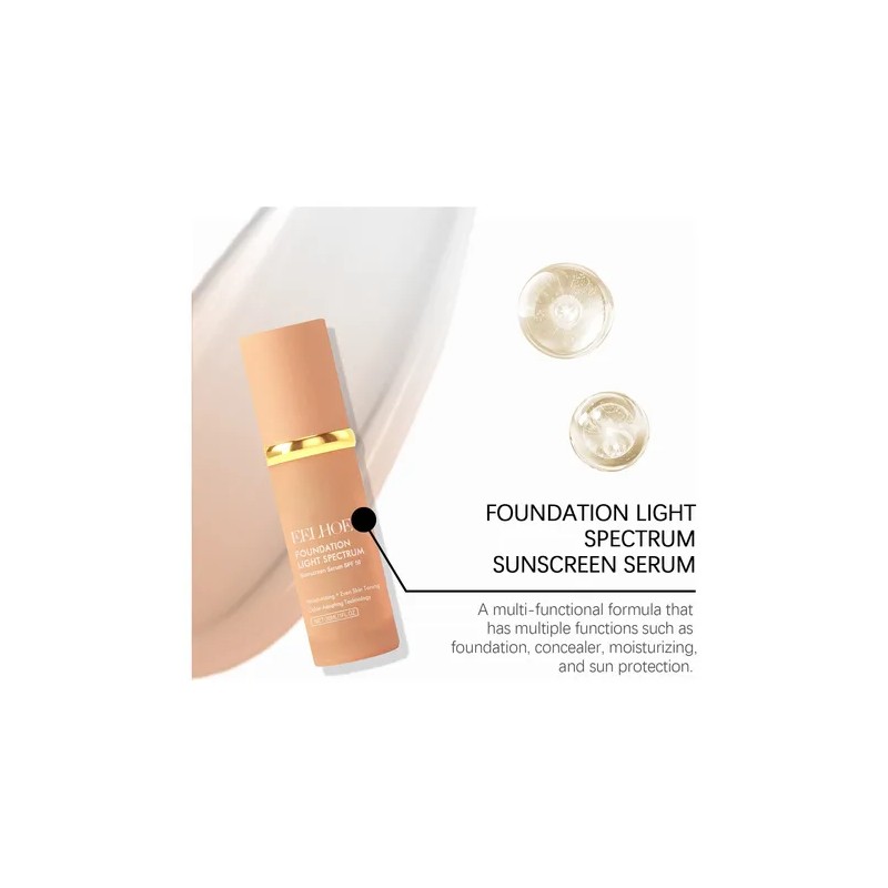 2pcs Base Para Piel Madura Que Cambia De Color |