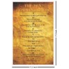 Scorpio Posters The Ten Commandments - Laminated Poster - 24.5"