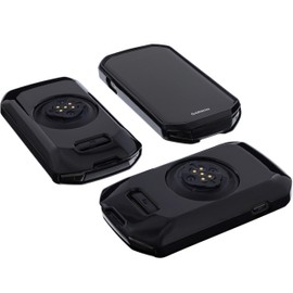 foto-kontor Case Compatible with Garmin Edge 1050 TPU Protective Case Cover Black Shockproof Scratch-Resistant MTB Road Bike e-Bike Bicycle