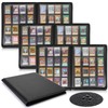 Clysee 3 Pcs 16 Pocket Trading Card Binder 3000+ Pockets