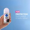 NIVEA Women Black & White Invisible Clear Roll-On Antiperspirant Deodorant