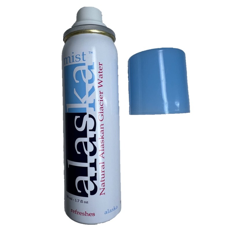 Alaska Mist Spray- Vitalizing Natural Glacier Water- Refreshing hydration moisturizer-