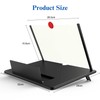 16" Screen Magnifier,3D HD Mobile Phone Magnifier Projector Screen Enlarger