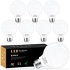 Cotanic Bathroom Round Light Bulb, E26 Standard Base, 5W, 60