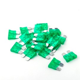 30 Amp Fuses 20Pcs Stanbdard, 30A Car Fuse Blade for Automotive, Truck, Boat, Motorcycle