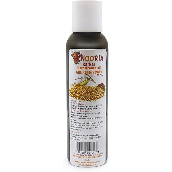 Karkar Hair Growth Oil with Authentic Chebe Powder For Hair