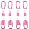 Yoursme 31PCS Car Interior Accessories Cover Trim Kit Pink for