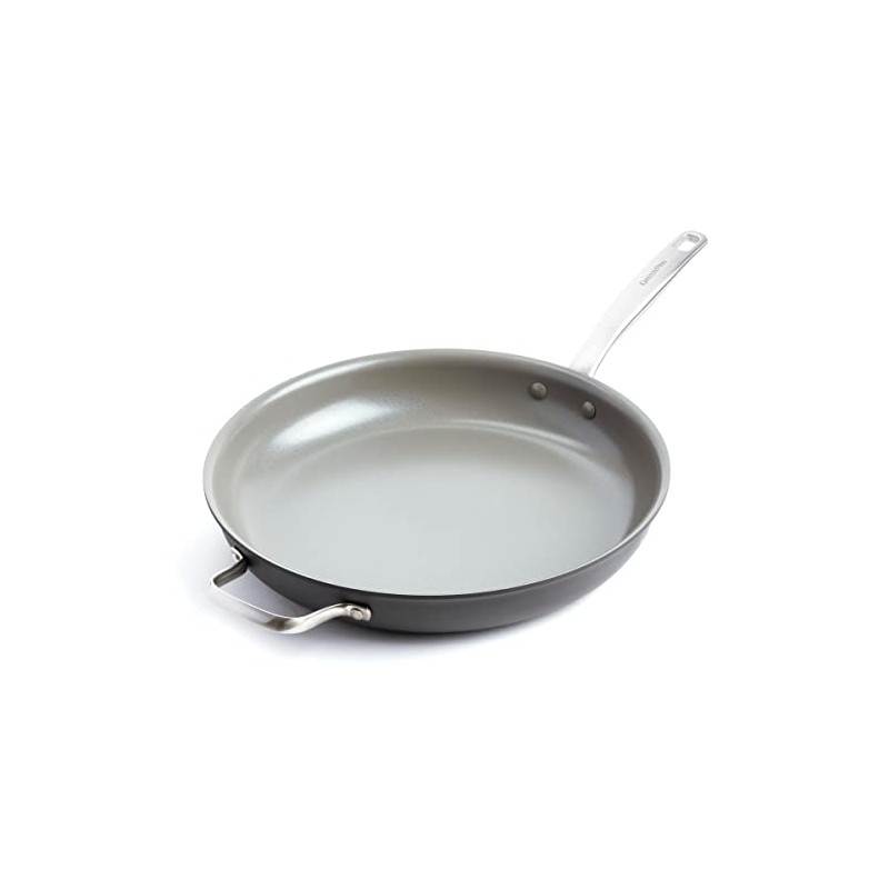 GreenPan Chatham Hard Anodized Healthy Ceramic Nonstick, 13" Frying Pan
