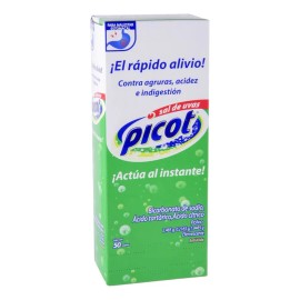 Sal De Uvas Picot Polvo 2,485 G/0,2165 G/1,9485 G, 50 Sobres 5 G