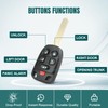 Key Fob, Keyless Entry Remote Control Compatible with Honda Odyssey