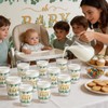 50 PCS Sage Green Baby Shower Plastic Cups,12 OZ Clear