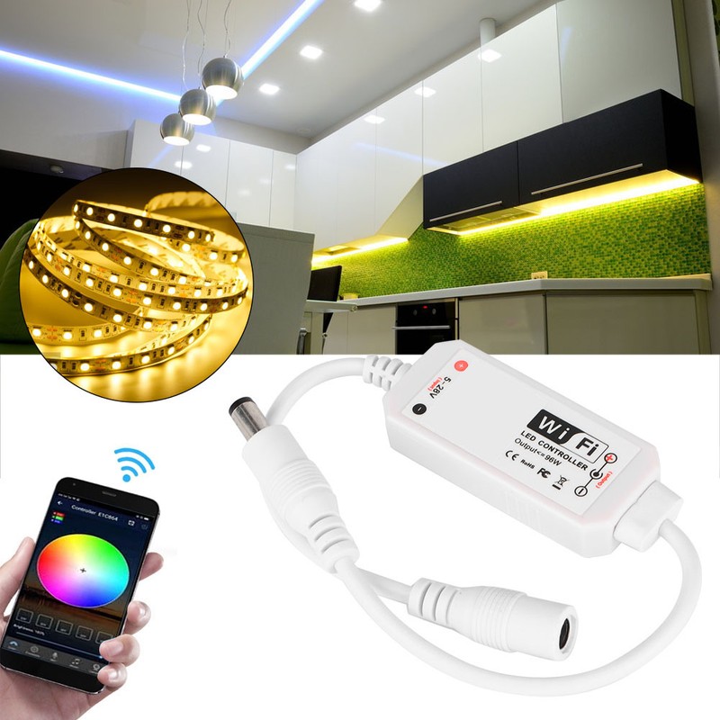 Wifi Controller Household LED Single Color Voice Music Remote Control